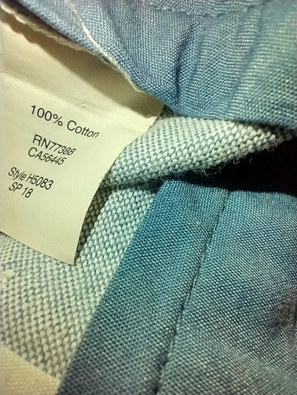 J Crew Driggs 100% Cotton Blue Chino Pants Men's sz 32x32.